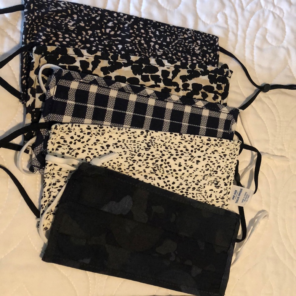 Old navy masks. Brand new